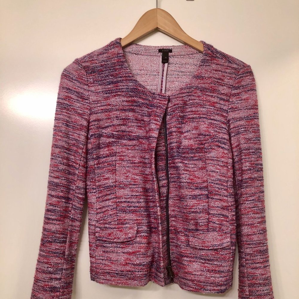 J. Crew Micro Tweed Jacket